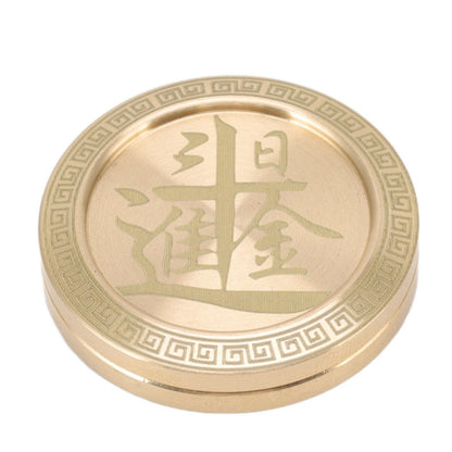Magnetic Push Slider Stress Relief Round Portable EDC Push Slider Decompression Toy V1294-YM3115220110811-0421