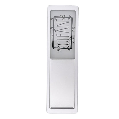 Dishwasher Magnet Easy To Read Clean Dirty Sign Indicator for Dishwasher With Double Sided Adhesive Tape V1294-YM3115220112711-0421