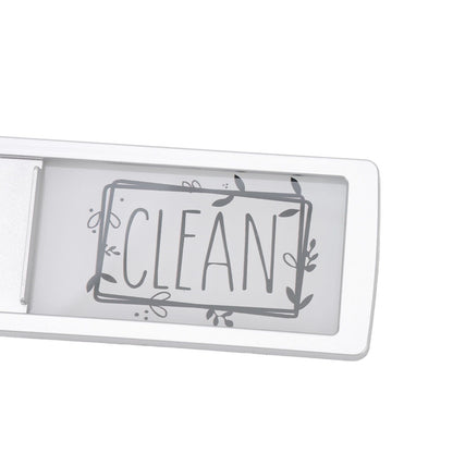 Dishwasher Magnet Easy To Read Clean Dirty Sign Indicator for Dishwasher With Double Sided Adhesive Tape V1294-YM3115220112711-0421