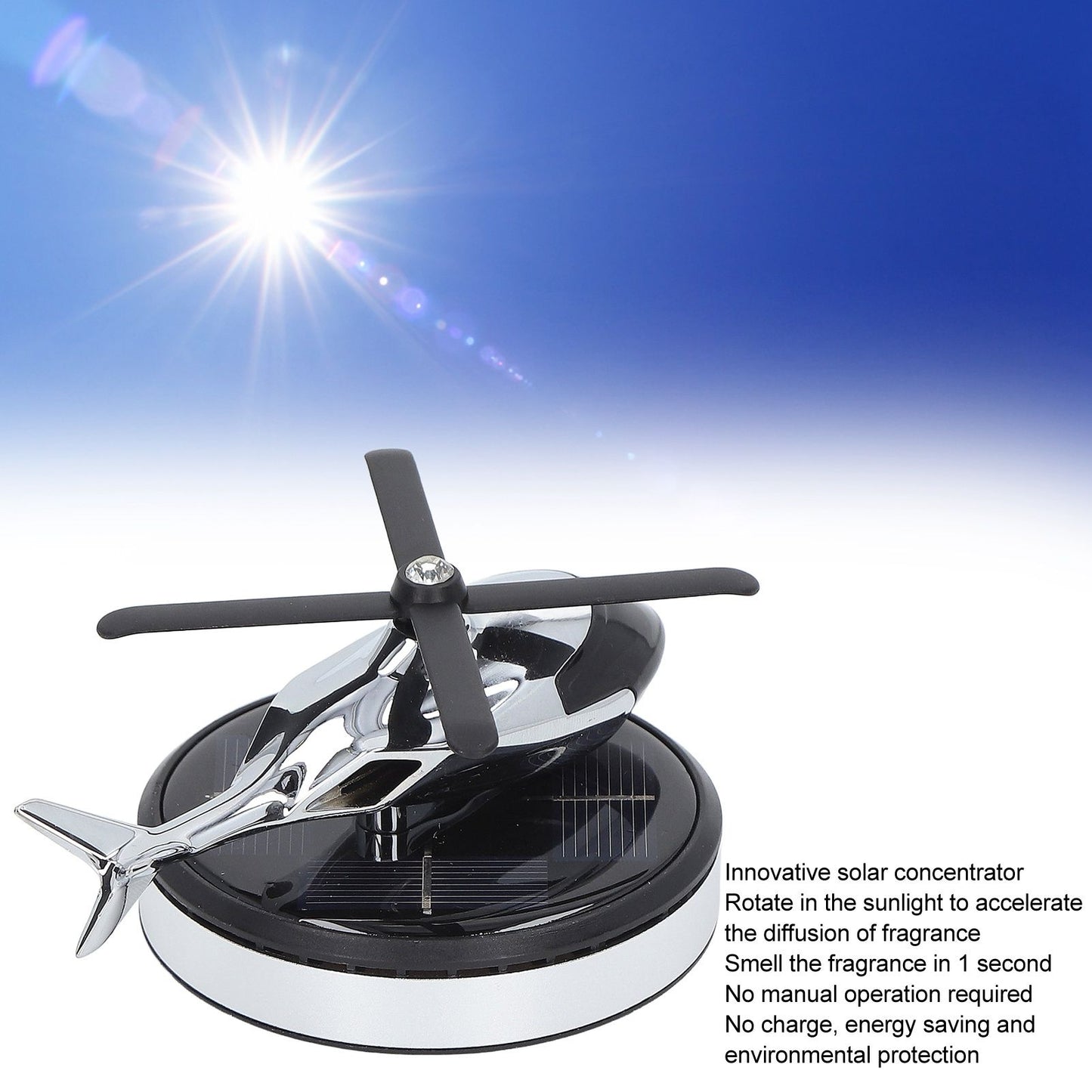 Car Fragrance Pleasant Air Removable Portable Delicate Decorative Solar Home Fragrance V1294-YM3115220114811-0421