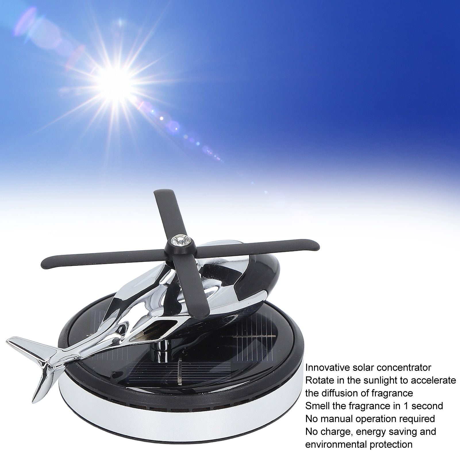 Car Fragrance Pleasant Air Removable Portable Delicate Decorative Solar Home Fragrance V1294-YM3115220114811-0421