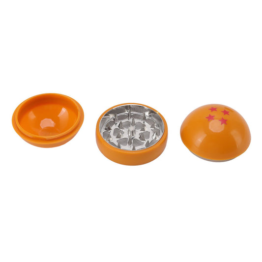 Spice Grinder 3 Layers Filter Zinc Alloy 55mm Ball Shap Strong Teeth Magnetic Connection Spice Crusher Hand V1294-YM3117220217111-0421