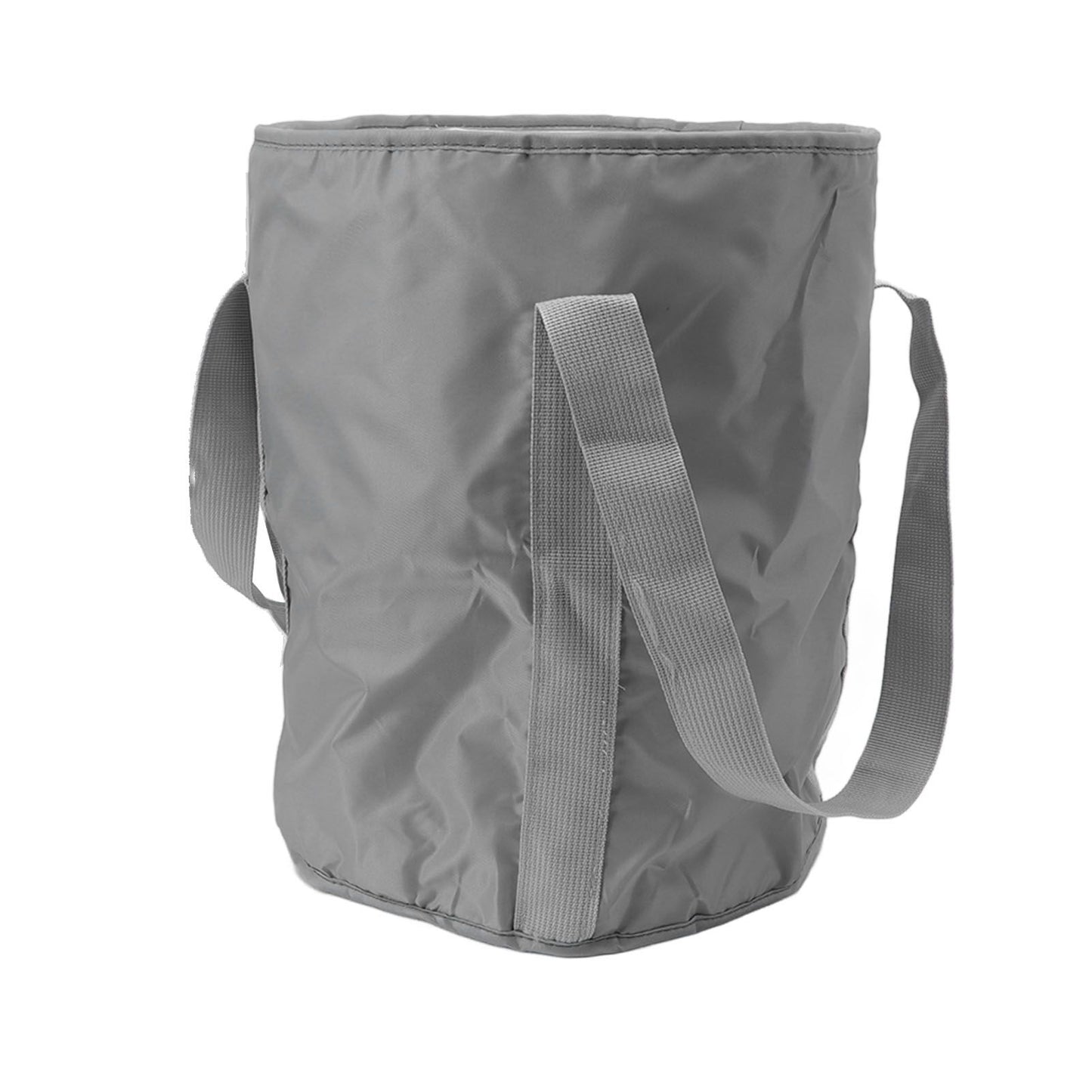 Foldable Foot Tub Polyester Double Layer Collapsible Camping Bucket with Storage Bag for Outdoor Grey V1294-YM3117220219411-0421
