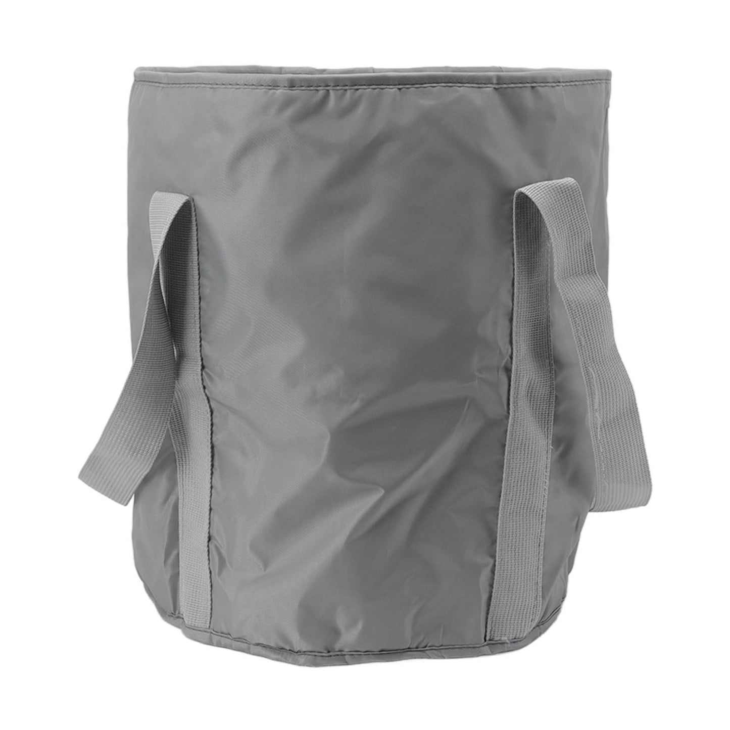 Foldable Foot Tub Polyester Double Layer Collapsible Camping Bucket with Storage Bag for Outdoor Grey V1294-YM3117220219411-0421
