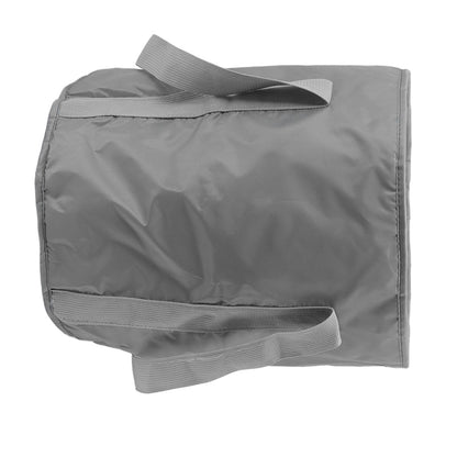 Foldable Foot Tub Polyester Double Layer Collapsible Camping Bucket with Storage Bag for Outdoor Grey V1294-YM3117220219411-0421