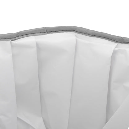 Foldable Foot Tub Polyester Double Layer Collapsible Camping Bucket with Storage Bag for Outdoor Grey V1294-YM3117220219411-0421