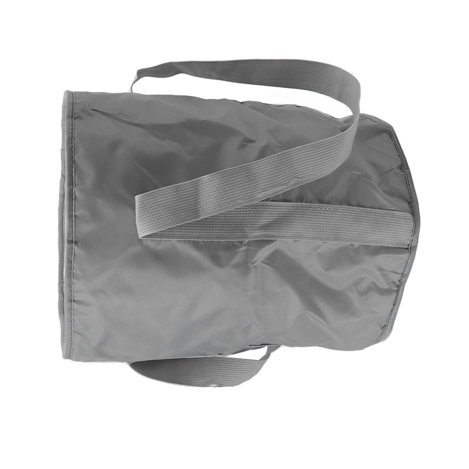 Foldable Foot Tub Polyester Double Layer Collapsible Camping Bucket with Storage Bag for Outdoor Grey V1294-YM3117220219411-0421