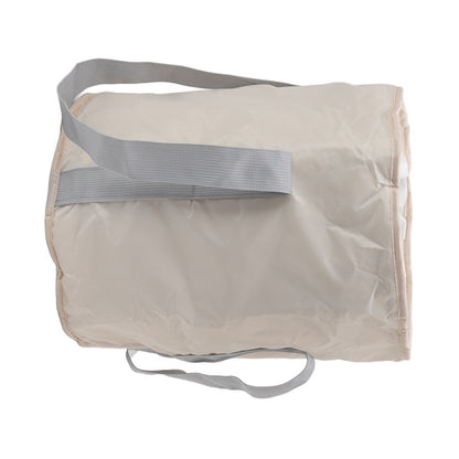 Foldable Foot Tub Polyester Double Layer Collapsible Camping Bucket with Storage Bag for Outdoor Beige V1294-YM3117220219413-0421