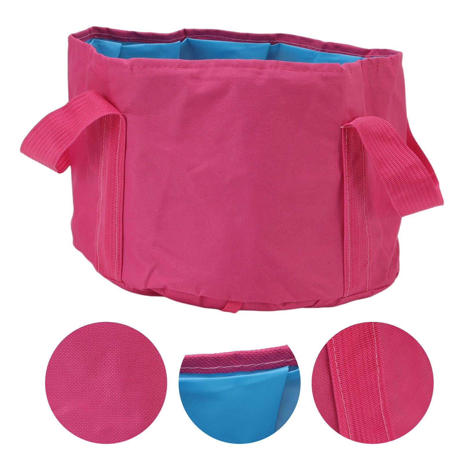 Collapsible Camping Bucket Multifunctional Portable Double Layer Foldable Water Container for Fishing Foot V1294-YM3117220219511-0421