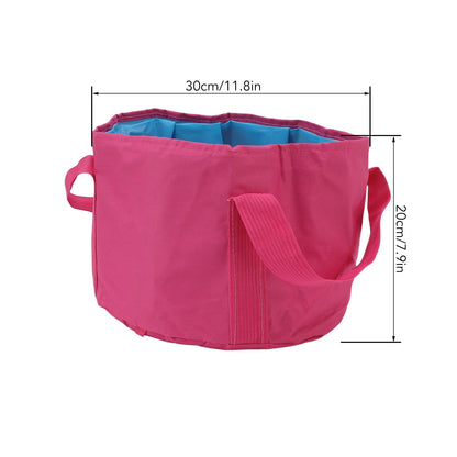 Collapsible Camping Bucket Multifunctional Portable Double Layer Foldable Water Container for Fishing Foot V1294-YM3117220219511-0421