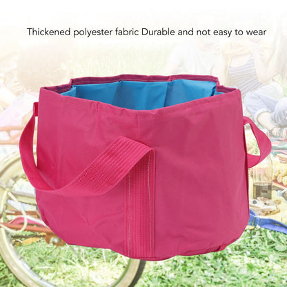 Collapsible Camping Bucket Multifunctional Portable Double Layer Foldable Water Container for Fishing Foot V1294-YM3117220219511-0421