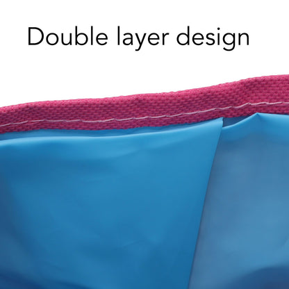 Collapsible Camping Bucket Multifunctional Portable Double Layer Foldable Water Container for Fishing Foot V1294-YM3117220219511-0421