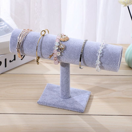 Jewelry Display Stand Simple Fashionable Bracelet Scrunchies Holder for Home Jewelry Store Showcase Grey V1294-YM3117220219911-0421