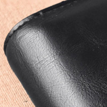 PU Leather Men Wallet Zipper No Degaussing Multi Screens Vertical Vintage Male Wallet for Travelling Working V1294-YM3117220220612-0421