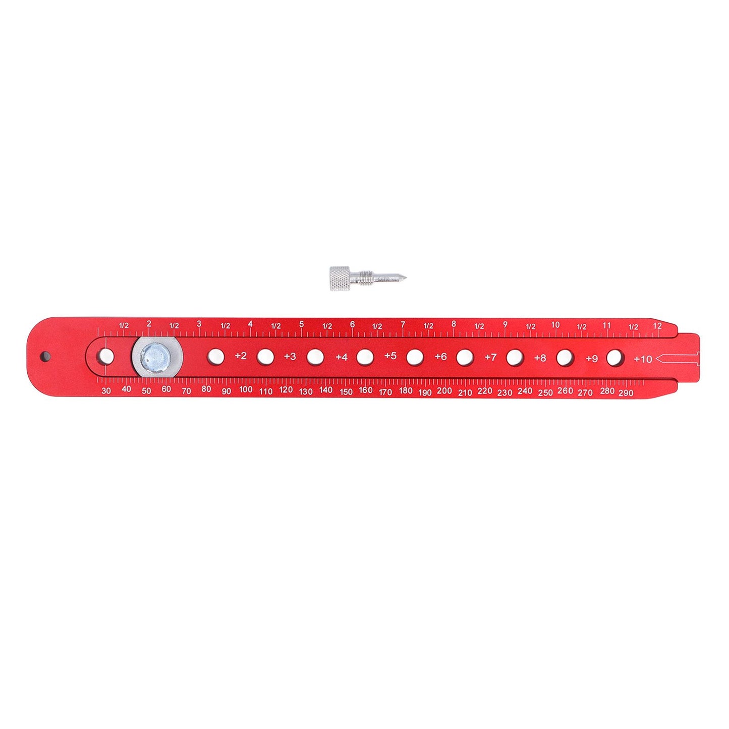 Woodworking Circle Ruler Aluminium Alloy Adjustable Woodworking Circular Drawing Tool for Carpenter Tool V1294-YM3117220221711-0421