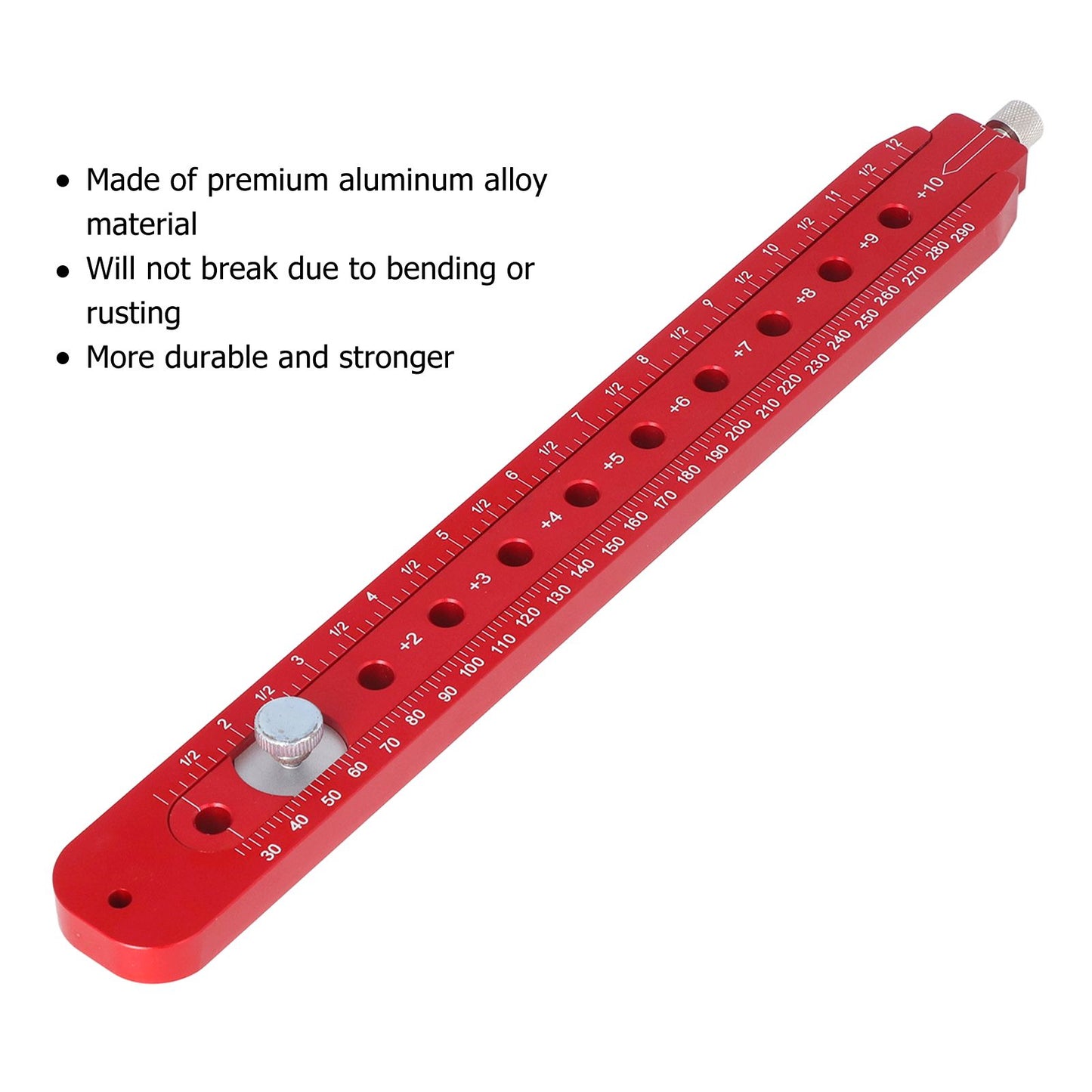 Woodworking Circle Ruler Aluminium Alloy Adjustable Woodworking Circular Drawing Tool for Carpenter Tool V1294-YM3117220221711-0421