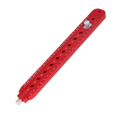 Woodworking Circle Ruler Aluminium Alloy Adjustable Woodworking Circular Drawing Tool for Carpenter Tool V1294-YM3117220221711-0421