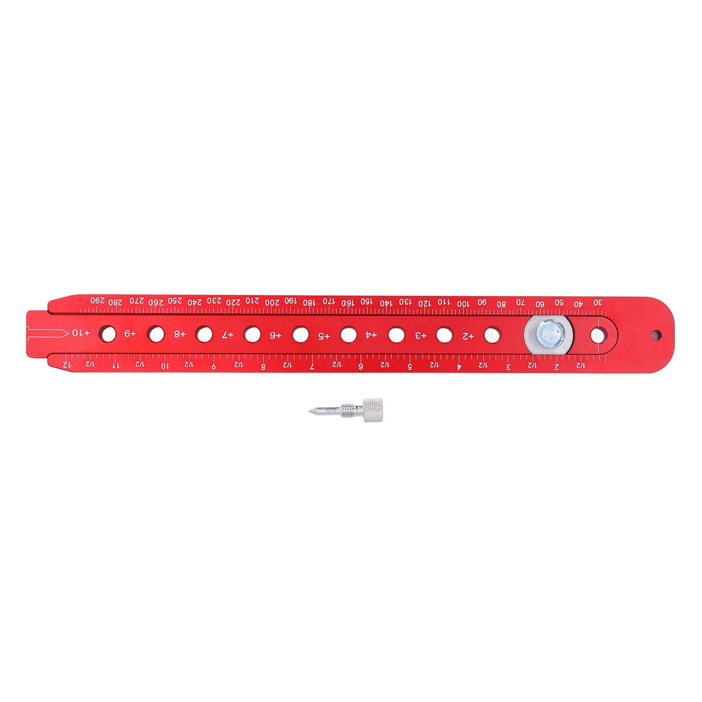 Woodworking Circle Ruler Aluminium Alloy Adjustable Woodworking Circular Drawing Tool for Carpenter Tool V1294-YM3117220221711-0421