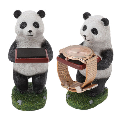 Resin Watch Stand Handmade Figurine Model Decorative Watch Display Stand for Home Panda V1294-YM3117220222912-0421