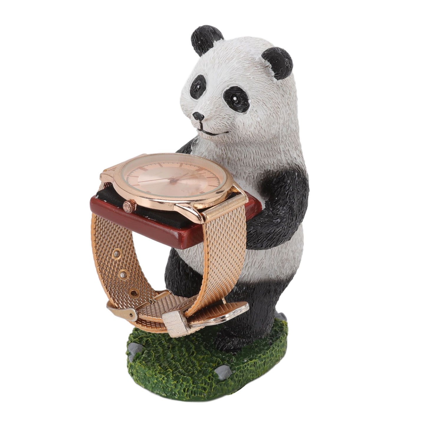Resin Watch Stand Handmade Figurine Model Decorative Watch Display Stand for Home Panda V1294-YM3117220222912-0421