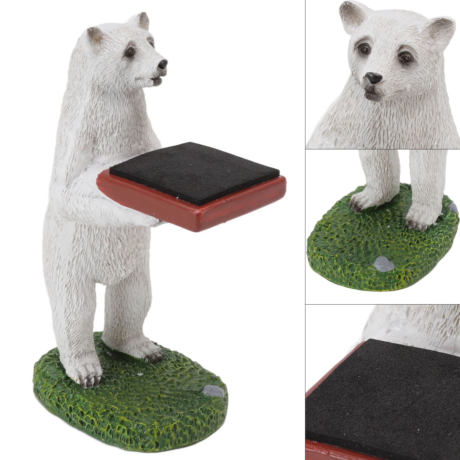 Resin Watch Stand Handmade Figurine Model Decorative Watch Display Stand for Home Polar Bear V1294-YM3117220222913-0421