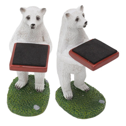 Resin Watch Stand Handmade Figurine Model Decorative Watch Display Stand for Home Polar Bear V1294-YM3117220222913-0421