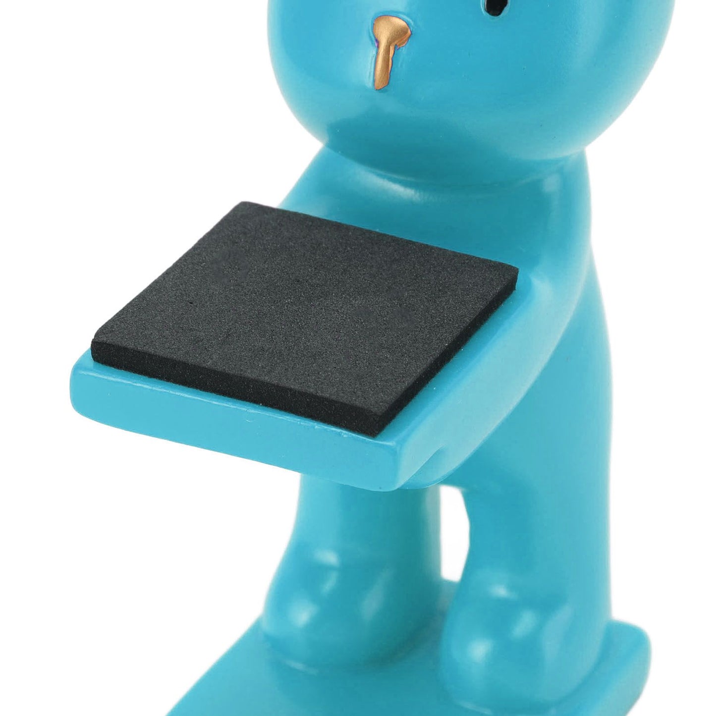 Bear Watch Stand Handcrafted Three Dimensional Modern Style Resin Watch Display Stand for Home Office Blue V1294-YM3117220223013-0421