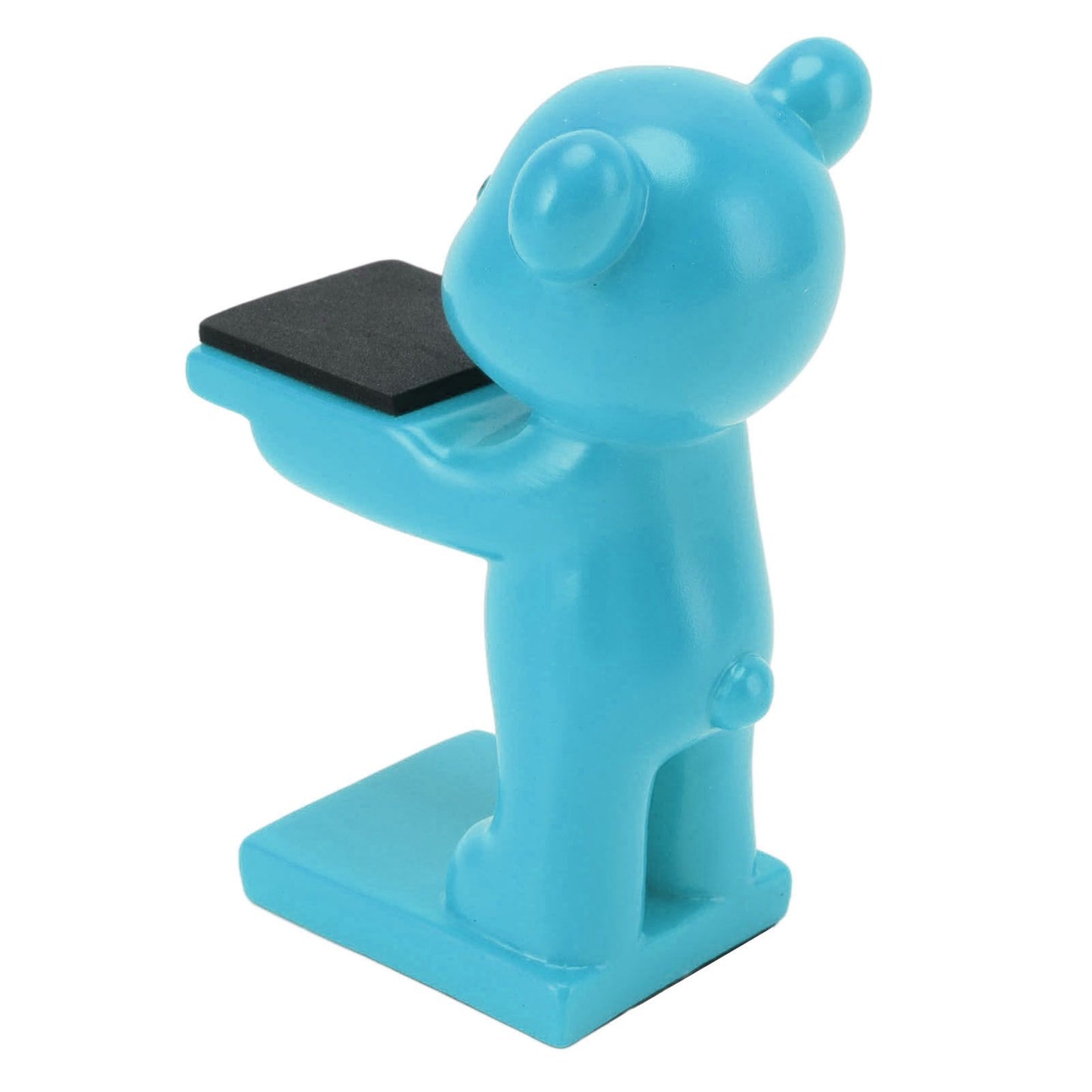 Bear Watch Stand Handcrafted Three Dimensional Modern Style Resin Watch Display Stand for Home Office Blue V1294-YM3117220223013-0421