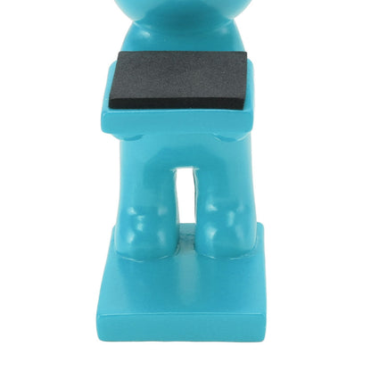 Bear Watch Stand Handcrafted Three Dimensional Modern Style Resin Watch Display Stand for Home Office Blue V1294-YM3117220223013-0421