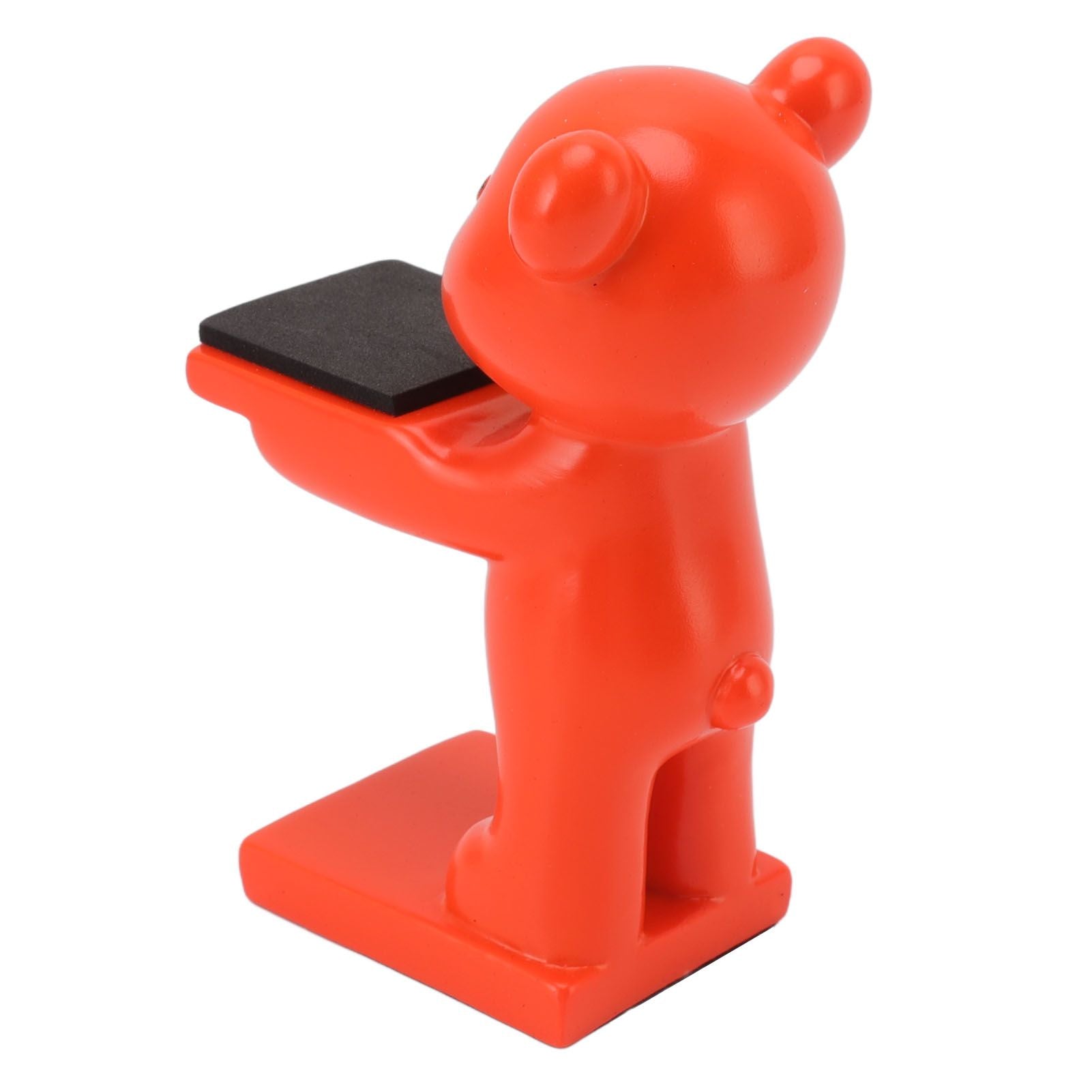 Bear Watch Stand Handcrafted Three Dimensional Modern Style Resin Watch Display Stand for Home Office Orange V1294-YM3117220223015-0421