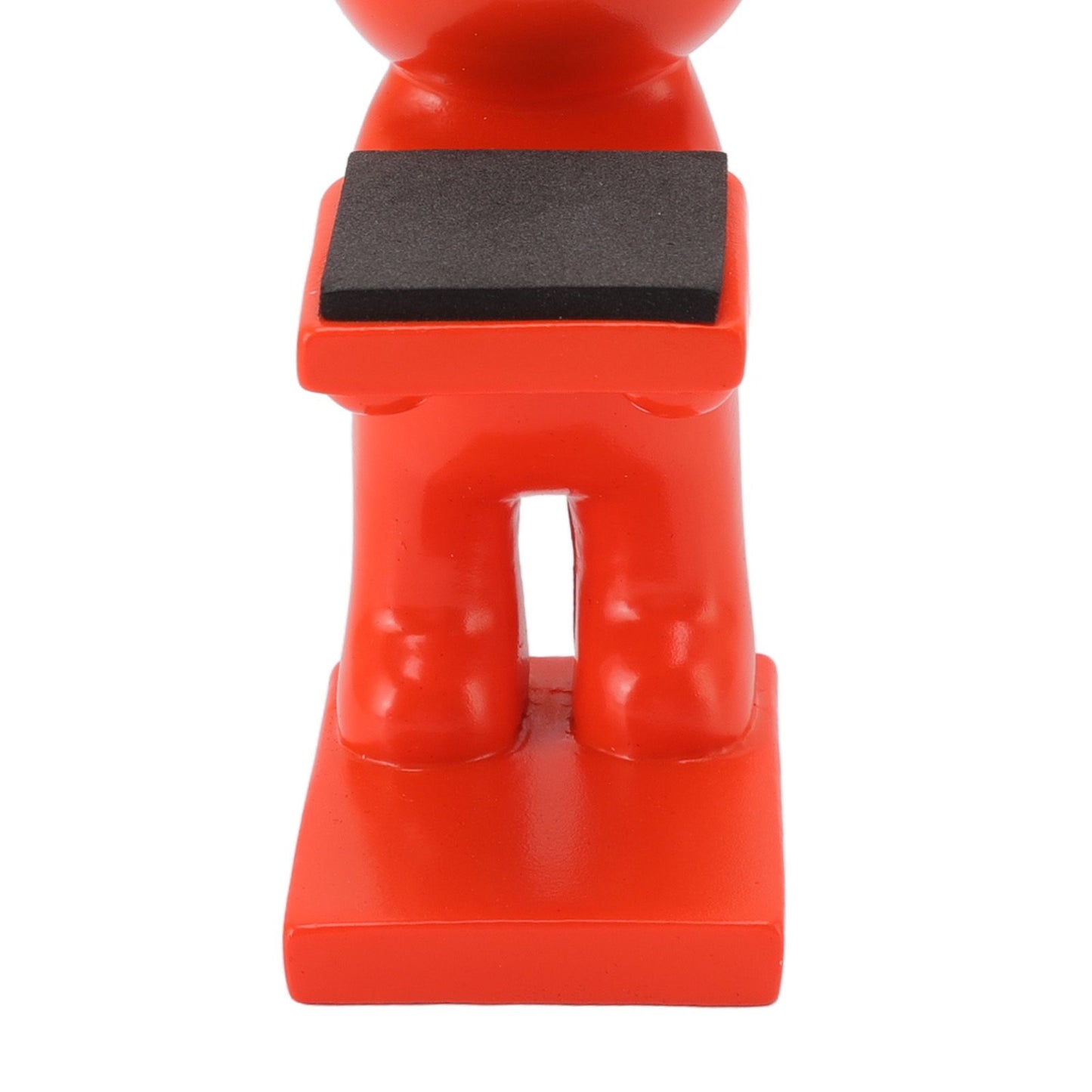 Bear Watch Stand Handcrafted Three Dimensional Modern Style Resin Watch Display Stand for Home Office Orange V1294-YM3117220223015-0421