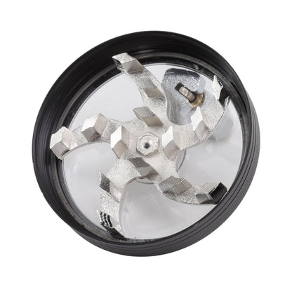 4 Layers Hand Crank Spices Grinder Zinc Alloy 60mm Manual Spice Grinder with Filter V1294-YM3117220223411-0421