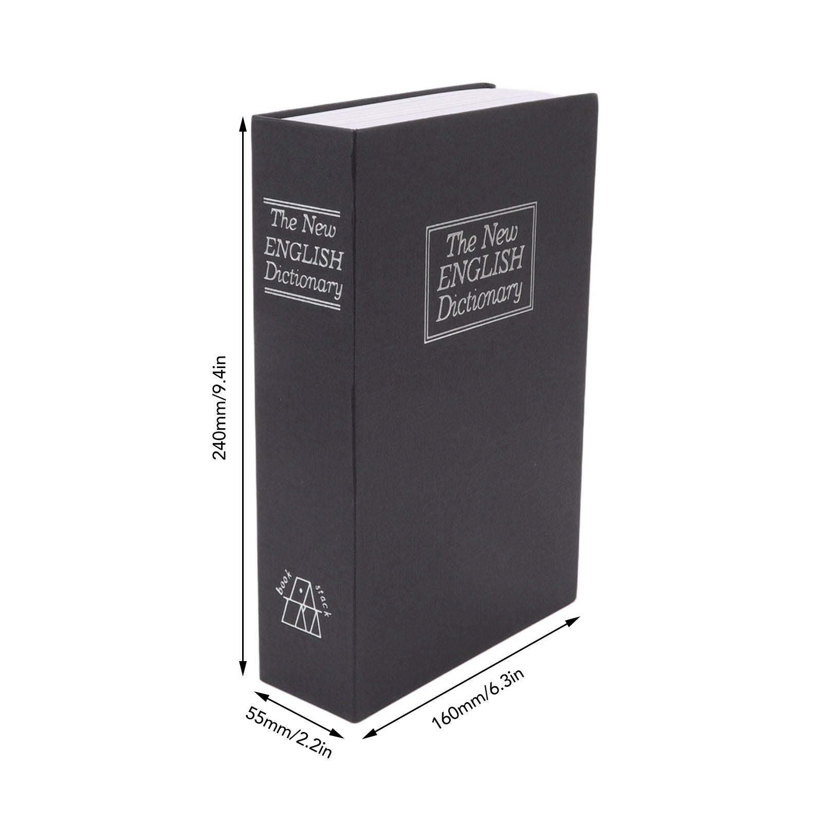 Book Safe Box Innovative Medium Dictionary Diversion Book Safe with Coded Lock for Storing Money Jewelry V1294-YM3117220223811-0421