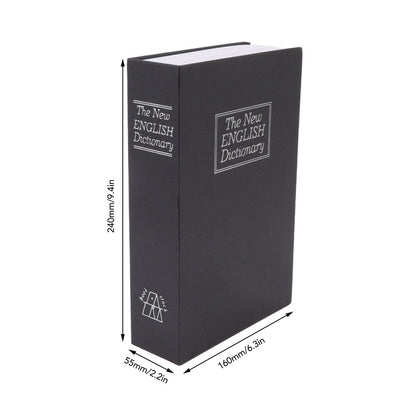 Book Safe Box Innovative Medium Dictionary Diversion Book Safe with Coded Lock for Storing Money Jewelry V1294-YM3117220223811-0421