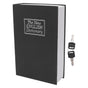 Book Safe Simulation Book Safe Box Portable Money Storing Box with Lock Key for Birthday Gift Black V1294-YM3117220224011-0421