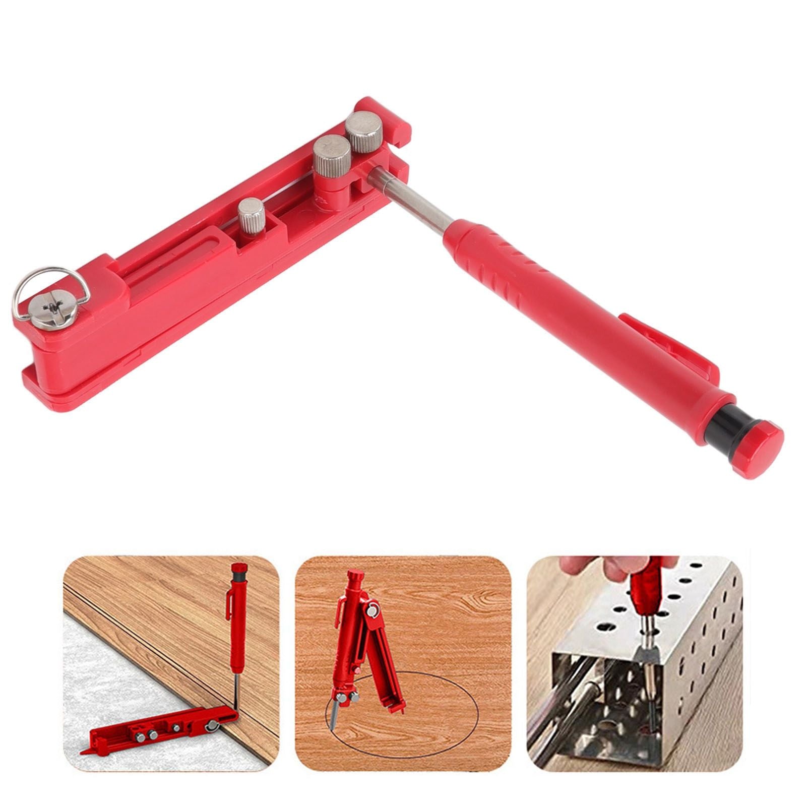 Carpenter Pencils Multifunctional Free Adjustment Compact Portable Scribe Tool for Home Outdoor Industry V1294-YM3117220224211-0421