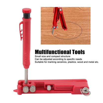 Carpenter Pencils Multifunctional Free Adjustment Compact Portable Scribe Tool for Home Outdoor Industry V1294-YM3117220224211-0421