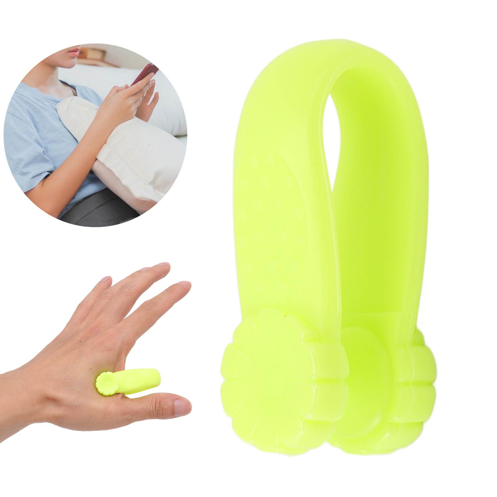 8PCS Hand Pressure Point Tool Plastic Hand Acupressure Clip for Between Thumb and Index Migraine Headache V1294-YM3117220224311-0421