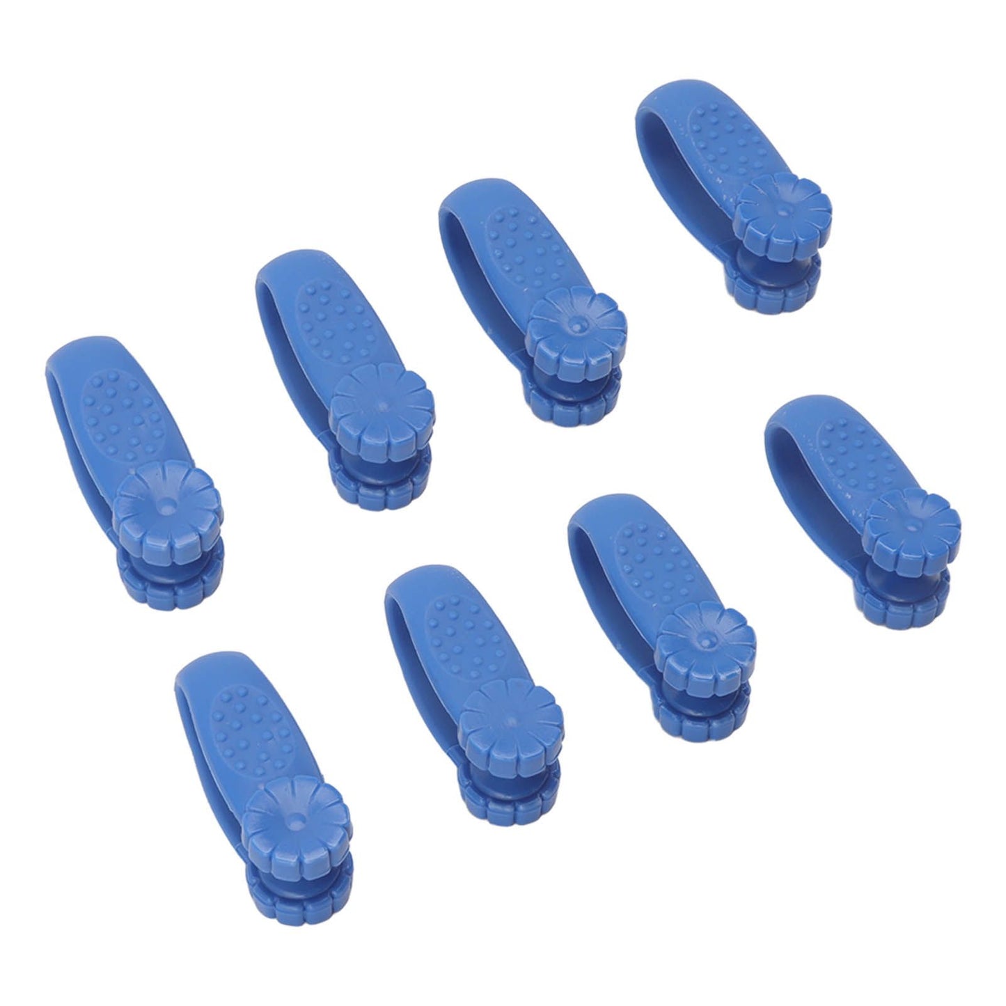 8PCS Hand Pressure Point Tool Plastic Hand Acupressure Clip for Between Thumb and Index Migraine Headache V1294-YM3117220224312-0421