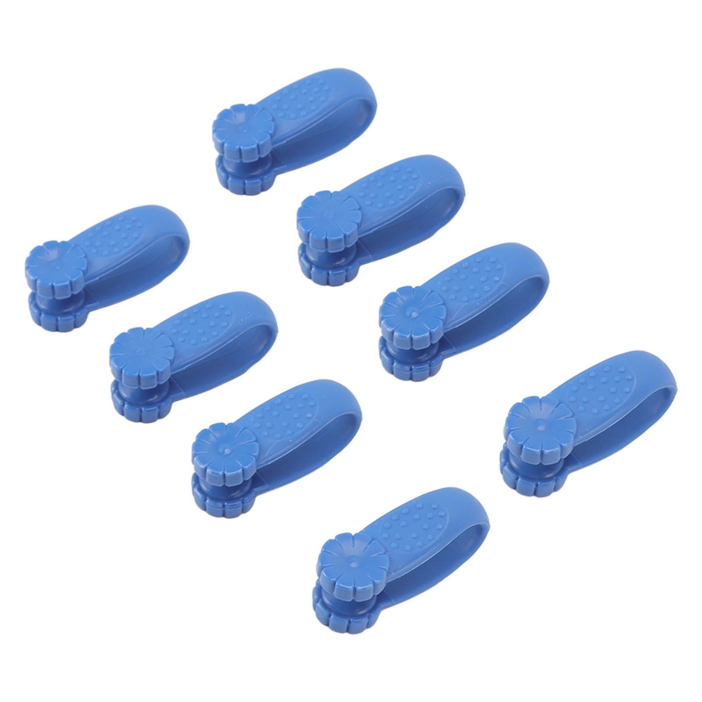 8PCS Hand Pressure Point Tool Plastic Hand Acupressure Clip for Between Thumb and Index Migraine Headache V1294-YM3117220224312-0421