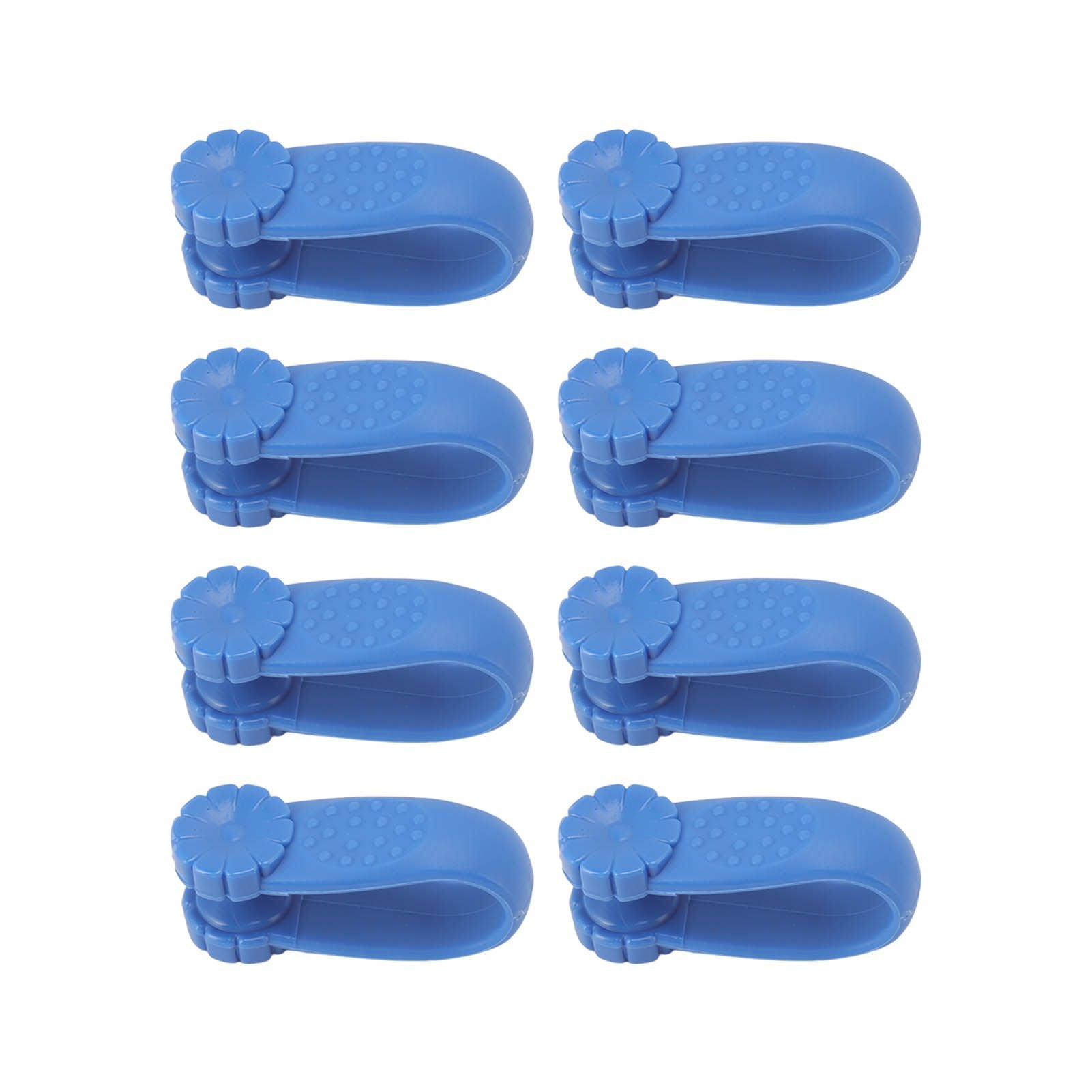 8PCS Hand Pressure Point Tool Plastic Hand Acupressure Clip for Between Thumb and Index Migraine Headache V1294-YM3117220224312-0421