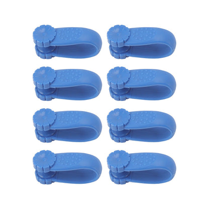 8PCS Hand Pressure Point Tool Plastic Hand Acupressure Clip for Between Thumb and Index Migraine Headache V1294-YM3117220224312-0421