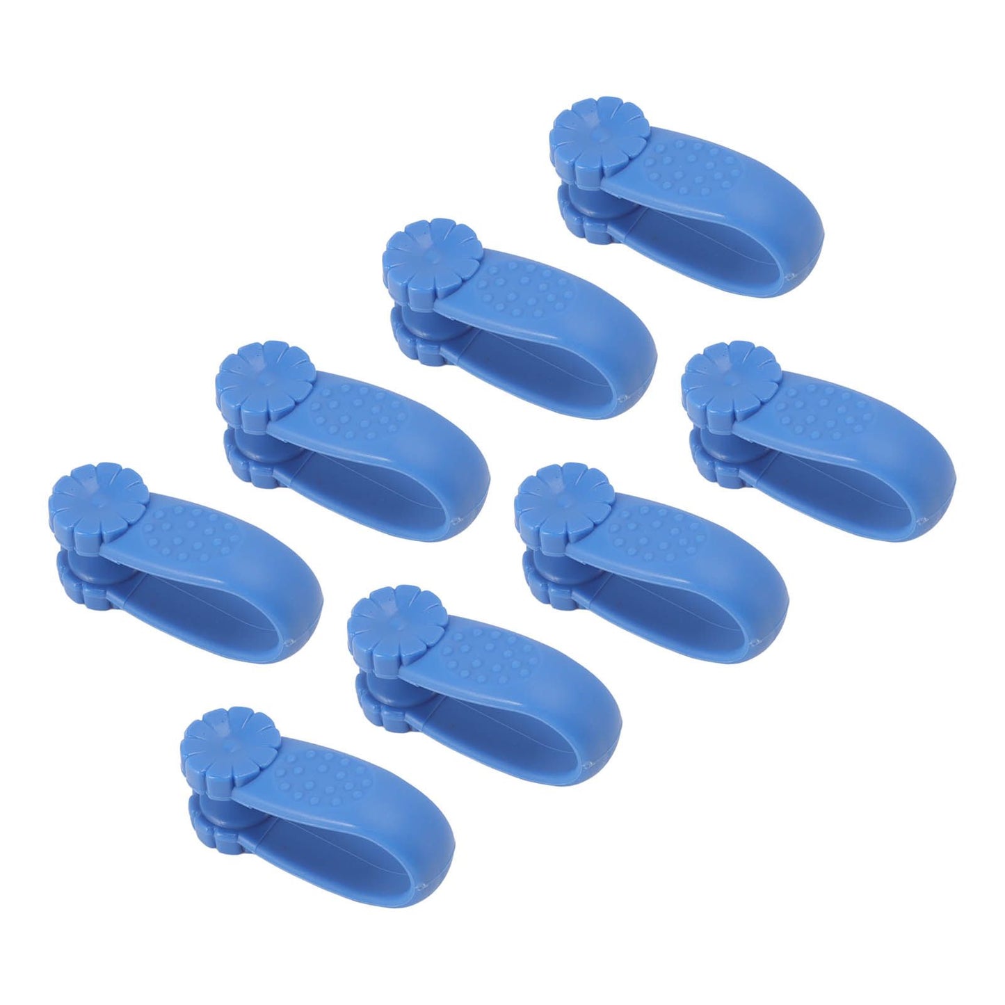 8PCS Hand Pressure Point Tool Plastic Hand Acupressure Clip for Between Thumb and Index Migraine Headache V1294-YM3117220224312-0421