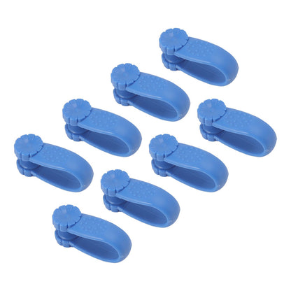 8PCS Hand Pressure Point Tool Plastic Hand Acupressure Clip for Between Thumb and Index Migraine Headache V1294-YM3117220224312-0421