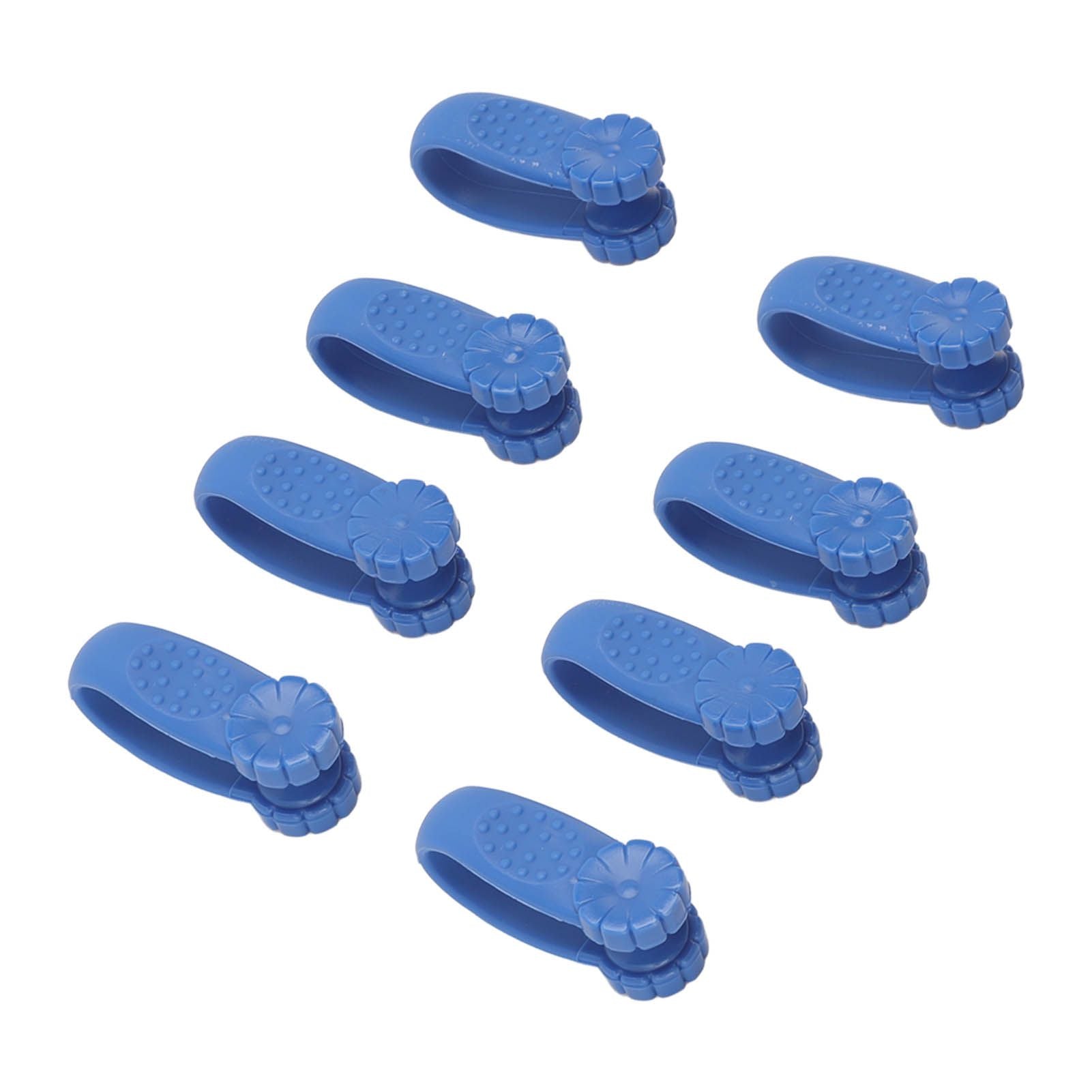 8PCS Hand Pressure Point Tool Plastic Hand Acupressure Clip for Between Thumb and Index Migraine Headache V1294-YM3117220224312-0421