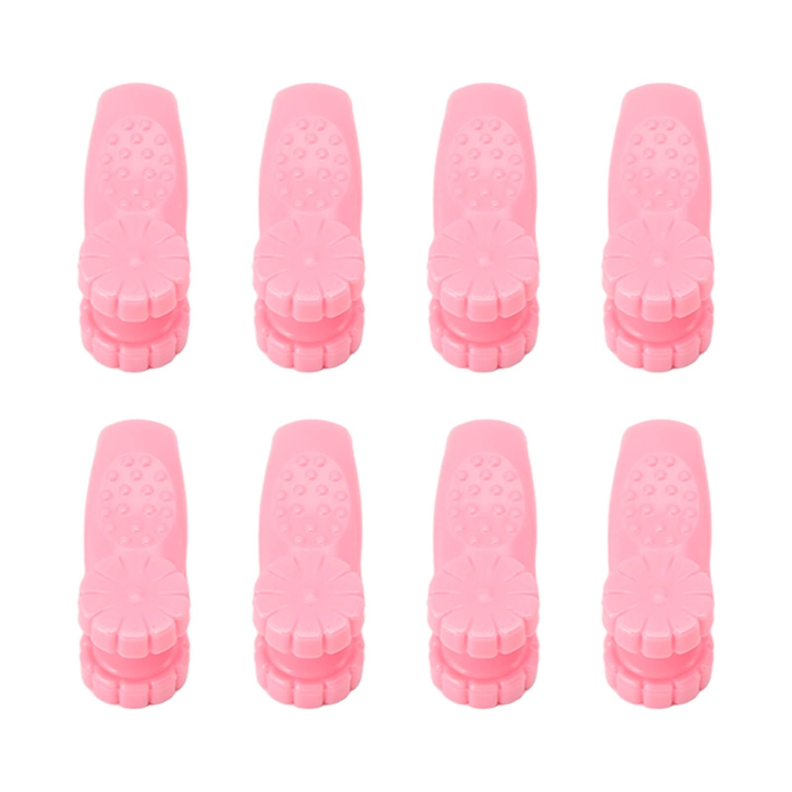 8PCS Hand Pressure Point Tool Plastic Hand Acupressure Clip for Between Thumb and Index Migraine Headache V1294-YM3117220224314-0421