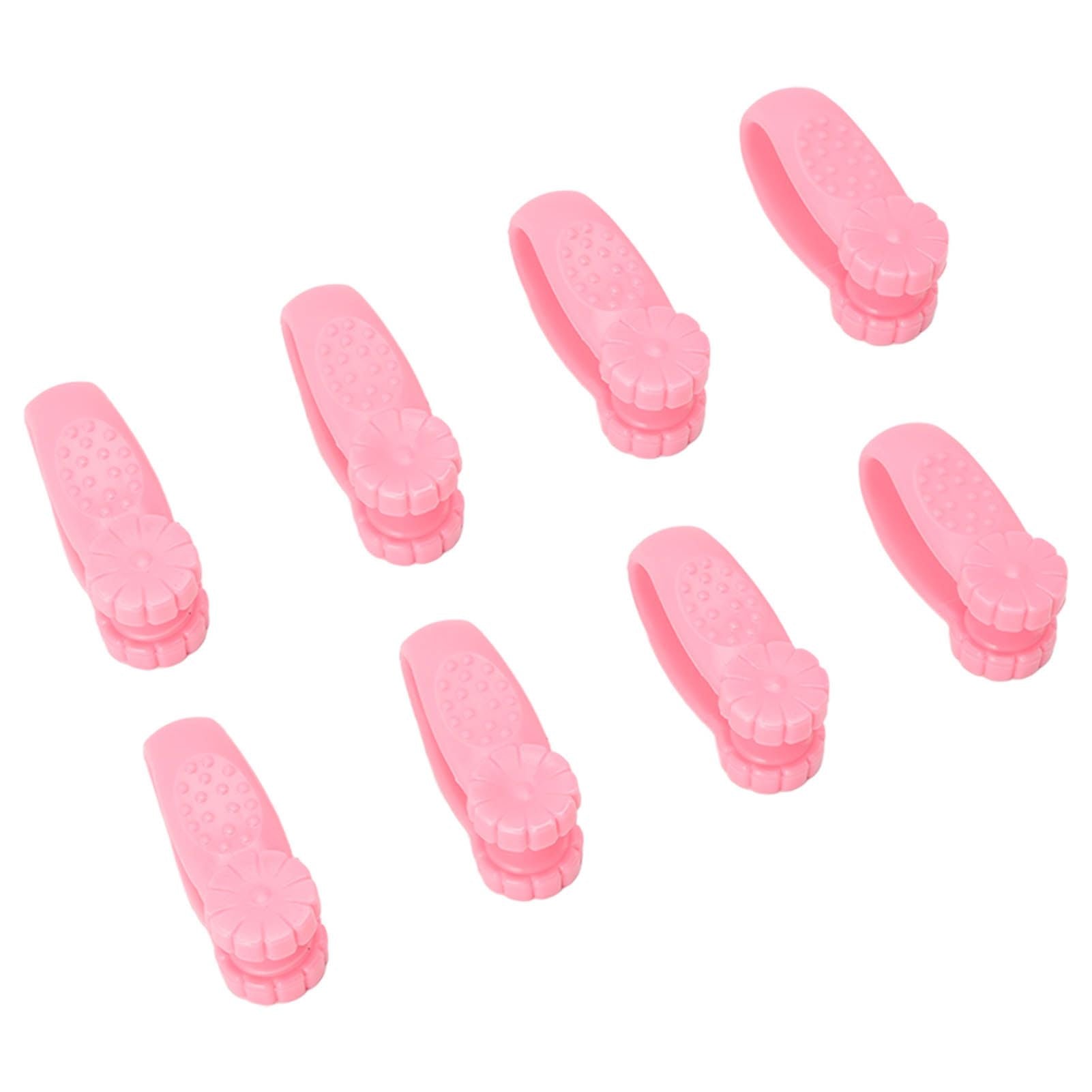8PCS Hand Pressure Point Tool Plastic Hand Acupressure Clip for Between Thumb and Index Migraine Headache V1294-YM3117220224314-0421