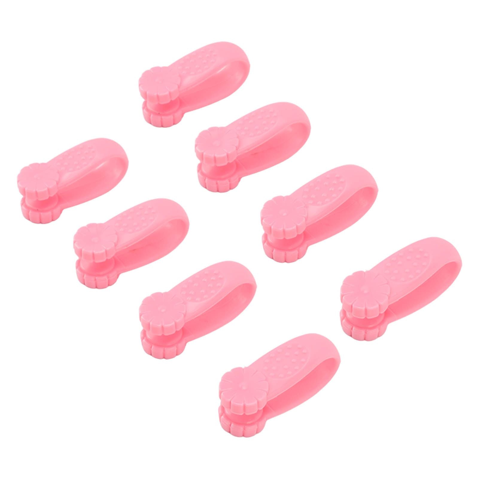 8PCS Hand Pressure Point Tool Plastic Hand Acupressure Clip for Between Thumb and Index Migraine Headache V1294-YM3117220224314-0421
