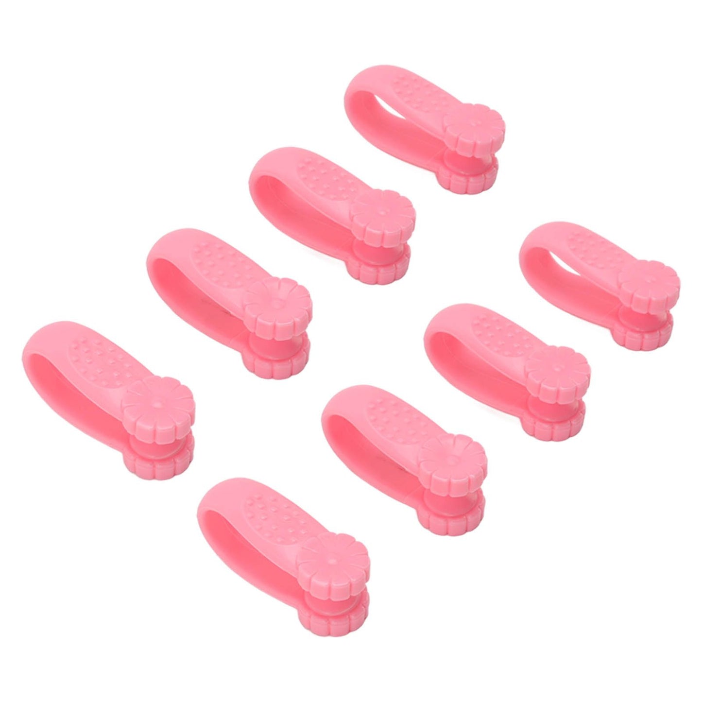 8PCS Hand Pressure Point Tool Plastic Hand Acupressure Clip for Between Thumb and Index Migraine Headache V1294-YM3117220224314-0421