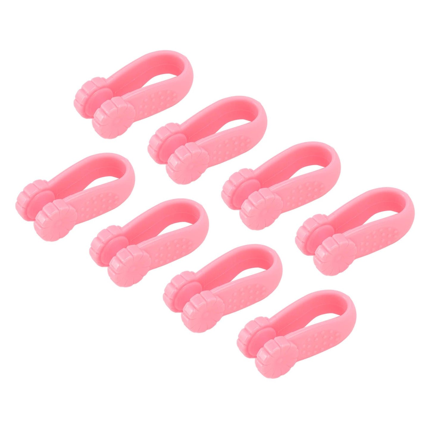 8PCS Hand Pressure Point Tool Plastic Hand Acupressure Clip for Between Thumb and Index Migraine Headache V1294-YM3117220224314-0421